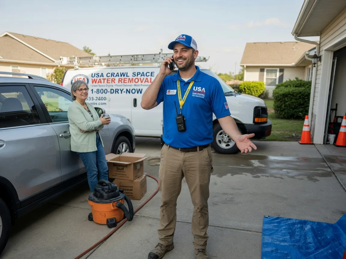 Crawl Space Water Removal Wingo, KY FAQs